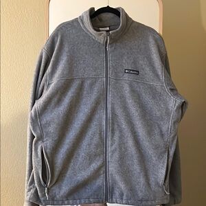 Columbia Men's Grey Fleece Jacket